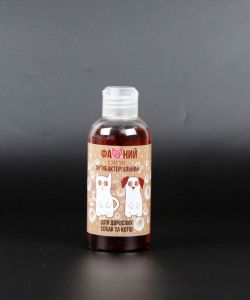 Шампунь ФАЙНИЙ антибактеріальний коричневий дьоготь 250 мл 