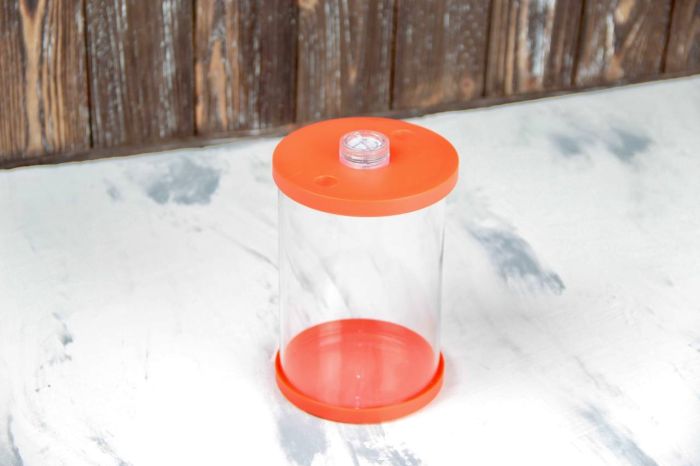 Стакан акваріум овальний з підсвічуванням 10 х 13 см