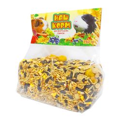 Наш КОРМ для морських свинок 750г, Лорі 