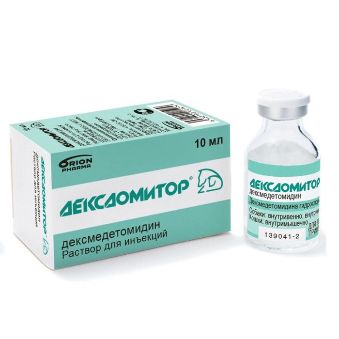Дексдомитор (дексмедетомидин), Оріон, Фінляндія 0,1 15мл