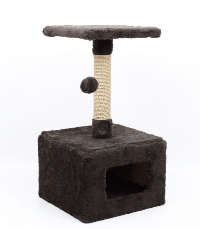 Когтеточка Том Новий хутро-джутова Коричневий