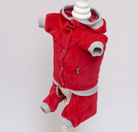 ФІФА комбінезон для собак дівчаток велюр S