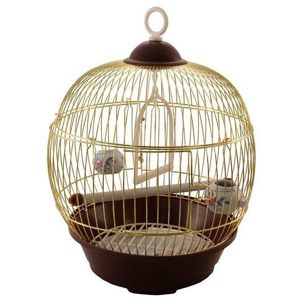 Клітка для птахів 302 емаль Золота клітка