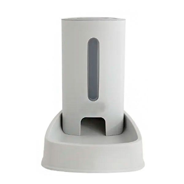 Автогодівниця для тварин Jim Bebe сіра, 33х20х31 см 