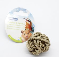 Іграшка для гризунів, куля з водоростей, діаметр 4 см Іграшка для гризунів КУЛЯ d4см з водоростей HRSH89211903