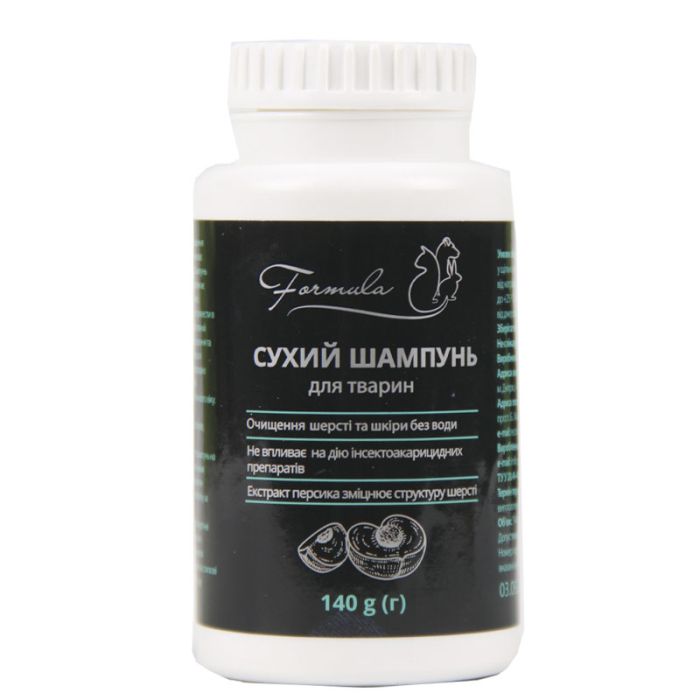 Шампунь сухий для тварин 140 г 