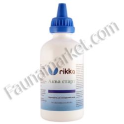 Аква старт, Rikka-засіб для підготовки води перед додаванням її в акваріум 100 мл