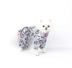 Дощовик Лірика Для собак, плащівка без підкладки унісекс S (А 29В 40-45 см.)