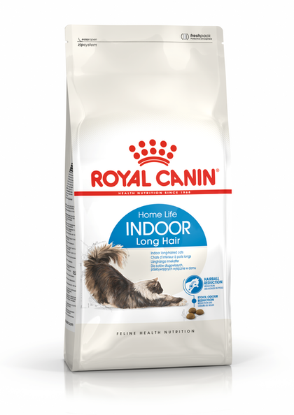 Royal Canin Indoor Long Hair для довгошерстих кішок від 1 до 7 років 4 кг