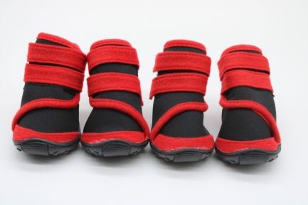 Взуття Неопрен Чорно-Червоні, підошва поліуритан 3 (8,56,5см)