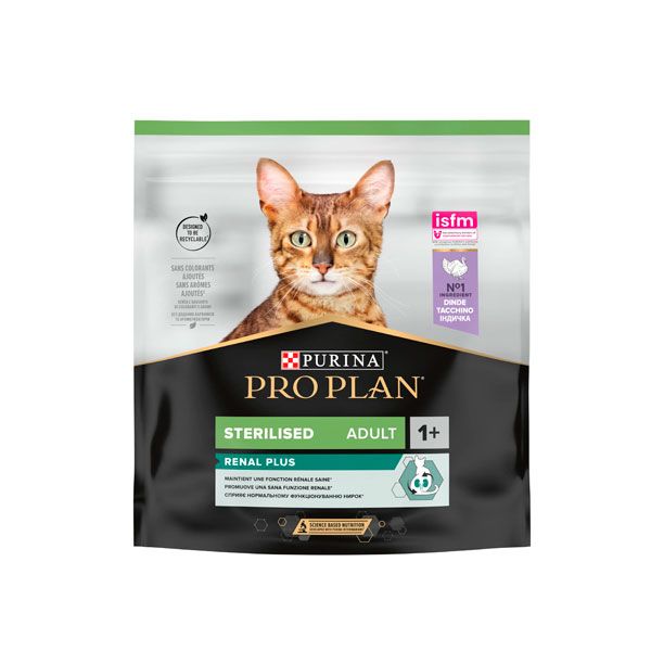 PRO PLAN Sterilised для стерилізованих кішок з індичкою та рисом 400 гр
