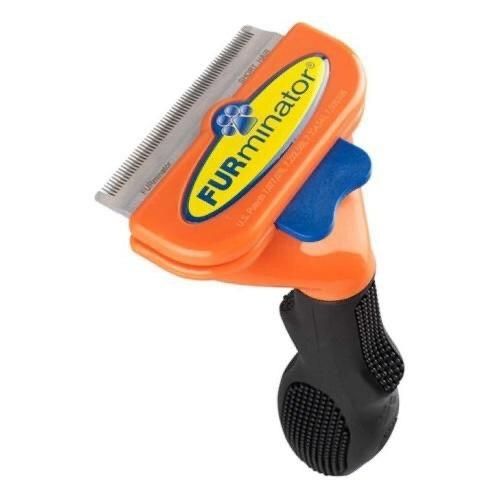 Фурмінатор з кнопкою для собак з короткою шерстю Розмір S (46 мм ширина леза)