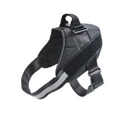 Шлея К9 для собак XXL 95-110 см Чорна