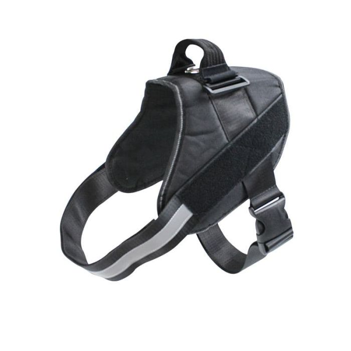 Шлея К9 для собак XXL 95-110 см Чорна
