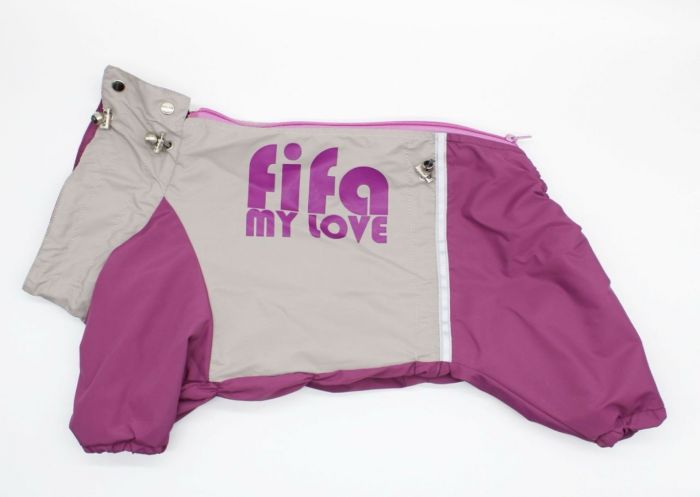 Мерсі комбинезон дівчинка тонка підкладка Рожевий З Бежевим М1 (А37В51-70см)