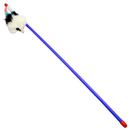 Вудка-дражнилка Мишка чорно-біла 