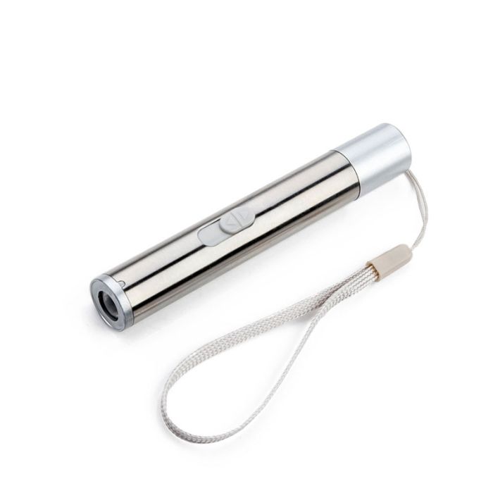 Лазерна указка для кота 3 в 1 10см з зарядкою USB 