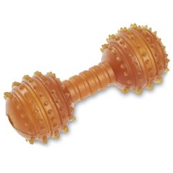 Wolters Pure Nature Dental Dumbbell Іграшка гантель для чищення зубів собак, натуральний, нефарбований каучук (легке гризіння) L
