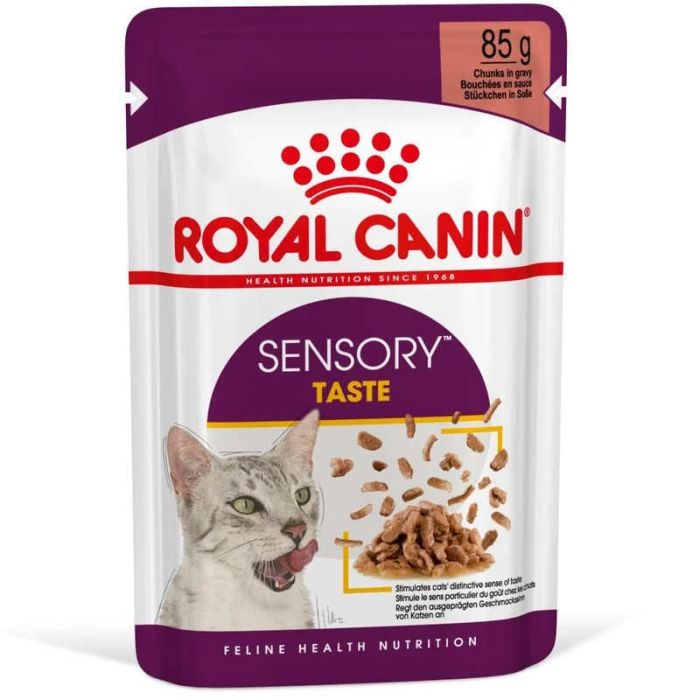Royal Canin Sensory Multipack вологий корм для дорослих кішок для стимуляції особливого почуття смаку 85 г 