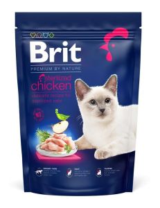 Brit Premium by Nature Cat Sterilised Chicken Сухий корм для стерилізованих кішок з куркою 800 г