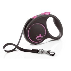 Рулетка Flexi (Флекси) design М 25кг5м стрічка Трояндовий