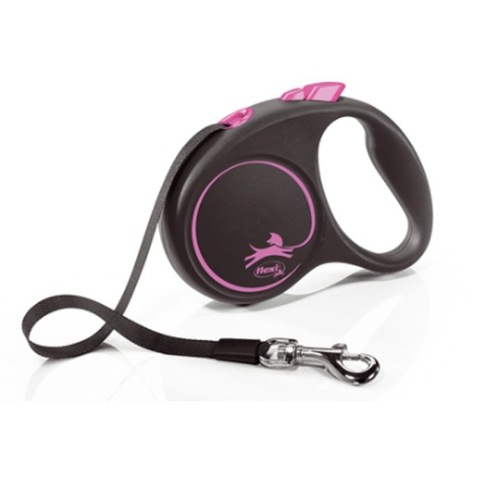 Рулетка Flexi (Флекси) design М 25кг5м стрічка Трояндовий