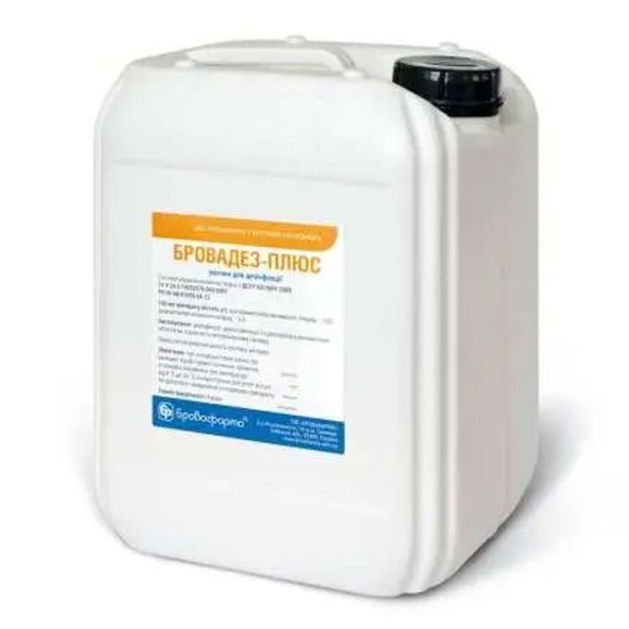 Бровадез плюс 5 л розчин для дезінфекцій 