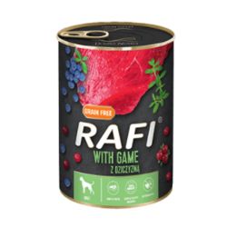 Dolina Noteci Rafi консерви для собак (65) 400гр паштет дичина, лохина, журавлина 304913 