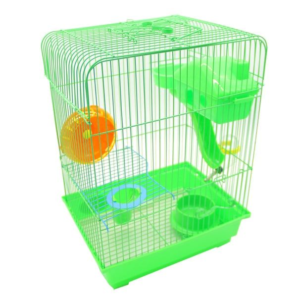 Клітка для гризунів 128 YD емаль 302240см квадратна Золота клітка