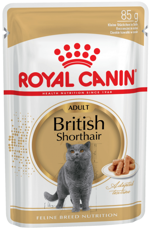 Royal Canin British Shorthair Adult (Роял Канін для кішок породи Британська короткошерста) 85 г