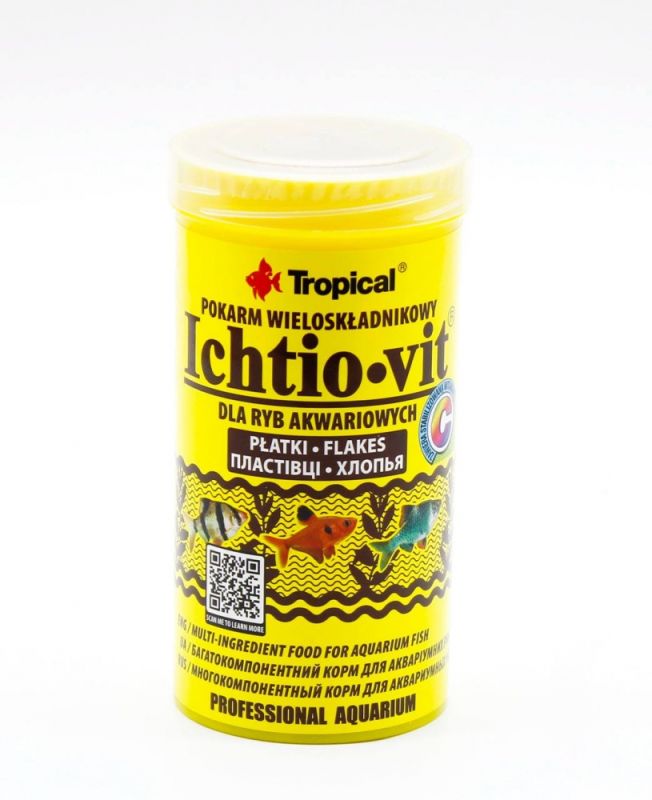 Tropical Ichtio-vit  універсальний корм 250 мл  50 г.