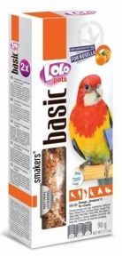 Колосок для папуг розелли апельсин 2шт, Lolo Pets Колосок для папуг розелли апельсин. Lolo Pets