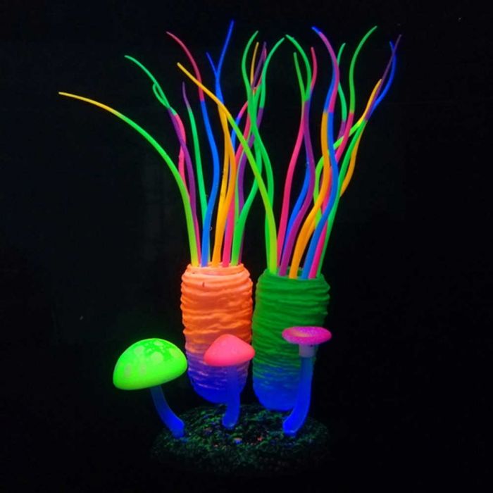 Рослини штучні для акваріума 16 см CL0149 