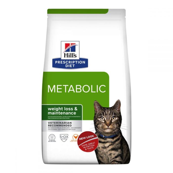 Hills PD Metabolic Feline Корм для зниження ваги у кішок з птахом 605940 3 кг