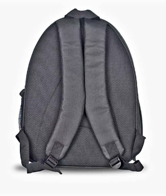 Рюкзак пластик ілюмінатор 35х45х23 см чорний ромб ортопедичний