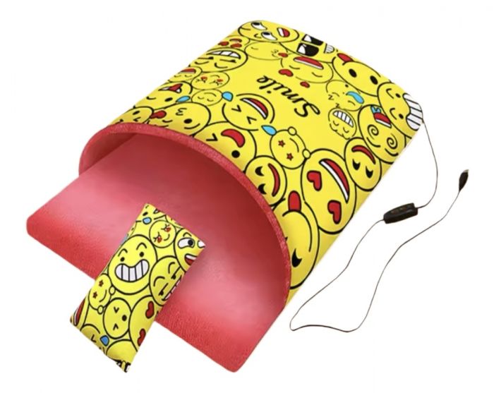 Грілка Кишенька з USB XL смайлик жовта 6075 см (5-10кг) 