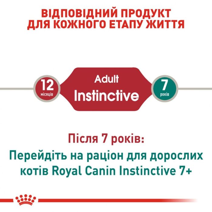 Royal Canin Instinctive консервований корм для котів старше 1 року (шматочки в желе) Акція 9+3 шт