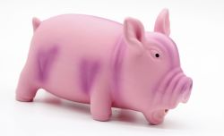 Порося латекс 15 см. Рожевий