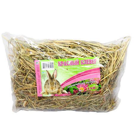 Сіно конюшина червона 150 г Сіно конюшина червона