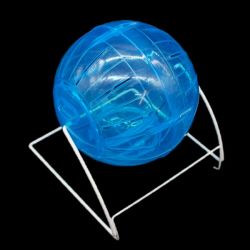 Куля для гризунів на підставці блакитний d - 12 см RJ107 