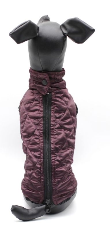 Жилет Альфа стьогана плащівка бордо (дівчинка) XS