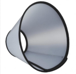 Комір для тварин пластиковий з липучкою Китай діаметр 18  h висота 45-40см 2 + Anticept-m 100 мл 