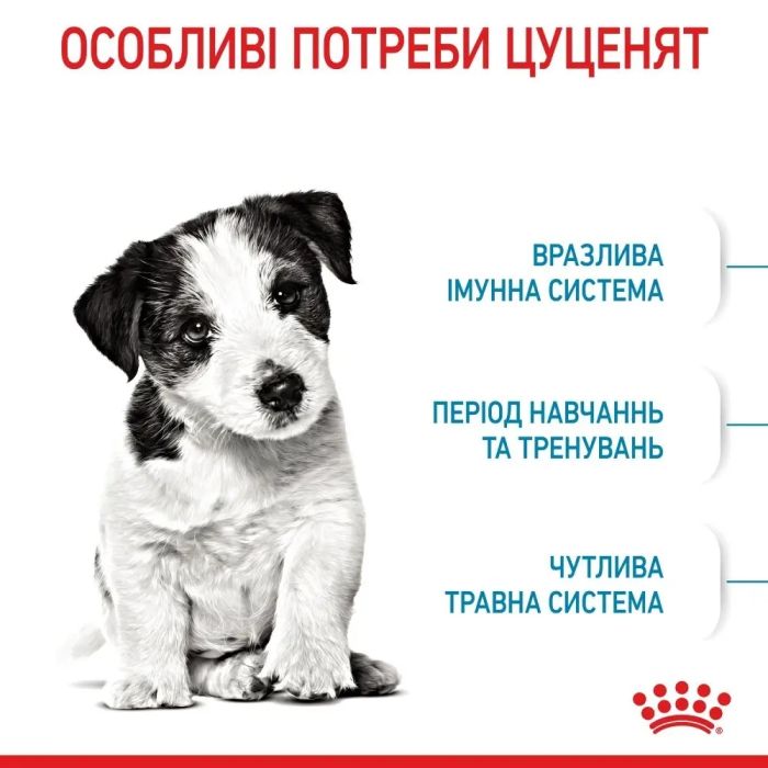 АКЦІЯ Royal Canin Mini Puppy сухий корм для цуценят дрібних порід 7+1 кг 