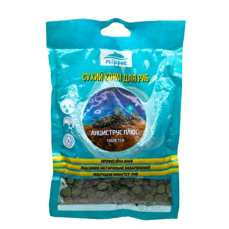 Анциструс плюс таблетки FLIPPER 40г 100мл
