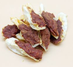 Кроляче вухо з мясом качки 200 гр DM024S 