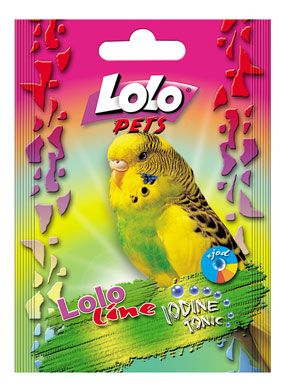 Вітаміни для папуг йод 20 г Lolo Pets 