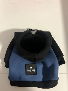 Худи French Indigo Digi Dog (для французких бульдогов ) для собак толстовка синяя. XXL. 51 см.  70 -92 см. 