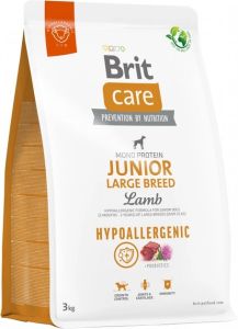 Brit Care Dog Hypoallergenic Junior Large Breed Сухий корм для цуценят великих порід гіпоалергенний з ягнятком 3 кг
