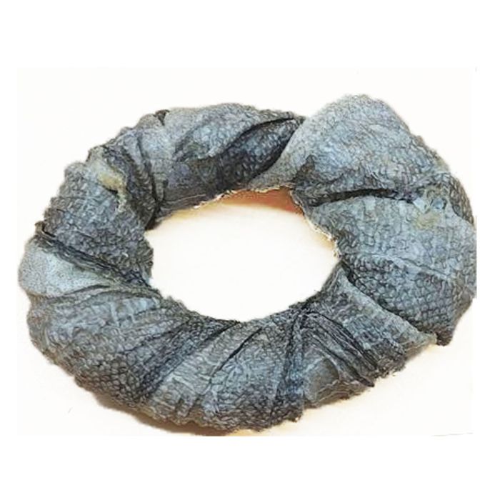 Бублик зі шкіри тріски ласощі для собак 