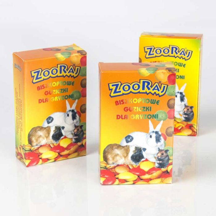 Дропси кольорові для гризунів Zooraj 500гр